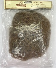 Vintage Tallina s Doll Wig Style 802 14 Dark Blonde