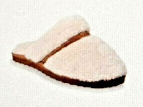 Sonoma Damen pelzige Lammfell Clog Hausschuhe elfenbeinfarben neu mit Etikett Memory Foam Slipper S, M - Bild 2 von 2