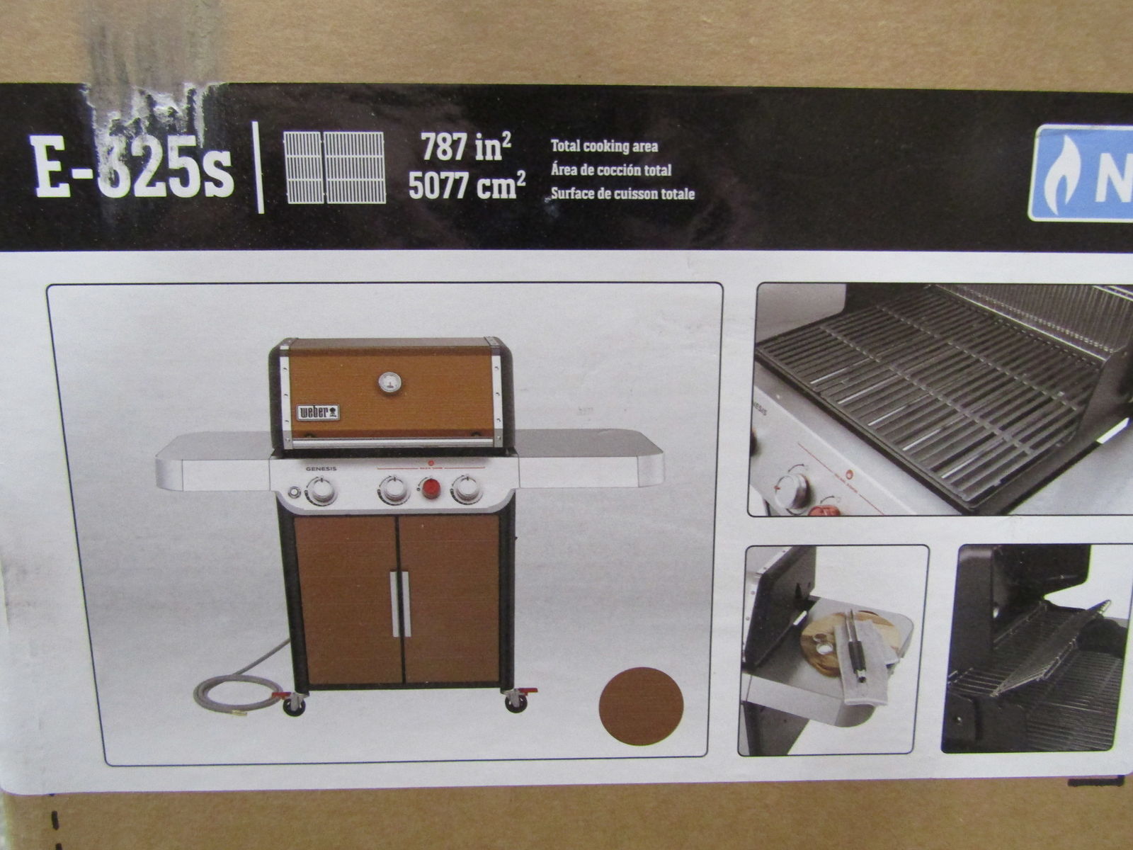 er Genesis E325s Natural Gas Grill 37320001 Copper eBay