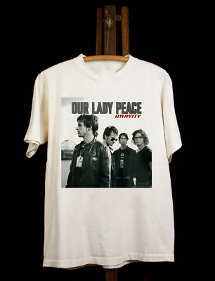 Our Lady Peace Band Gravity Album White T Shirt Full Size S-5XL SS1115