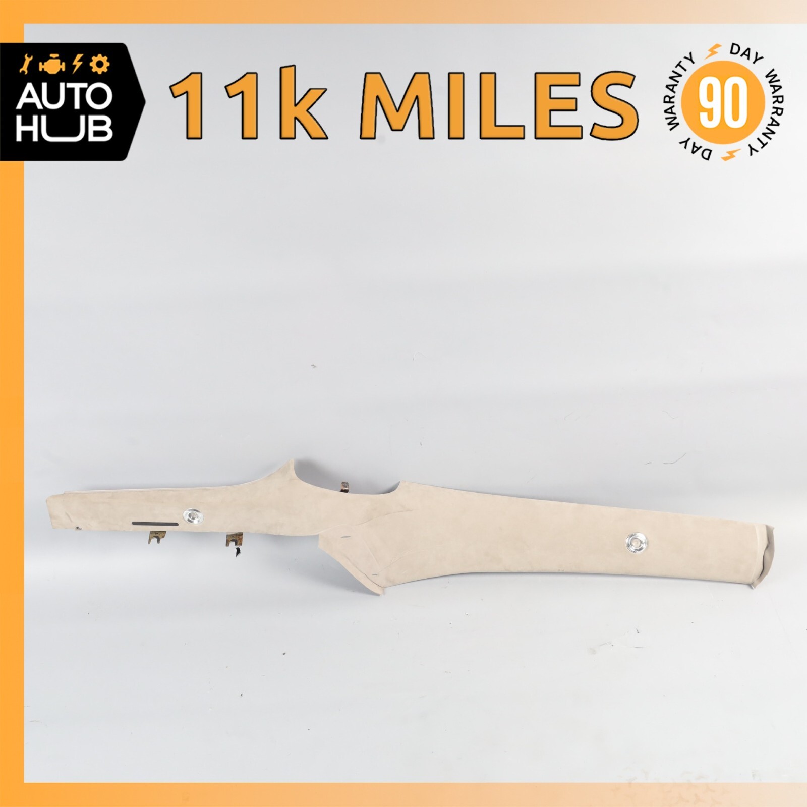 10-19 Aston Martin Rapide D-Pillar Trim Rear Left Driver Side Suede OEM 11k