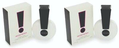 Pack of 2 Exclamation by Coty Perfume for Women Cologne Spray 1.7 Oz New In Box