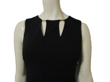 Calvin Klein Classic Black Dress sz 2  NWT $134 LBD Cocktail
