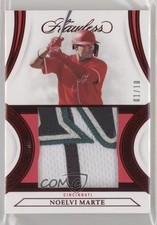 2022 Panini Flawless Patch Ruby 1/10 Noelvi Marte #P-NM Patch qf6
