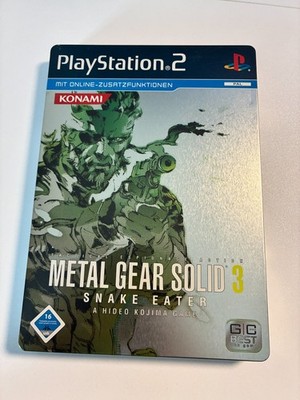 Metal Gear Solid 3 Snake Eater PS2 Steelbox Komplett