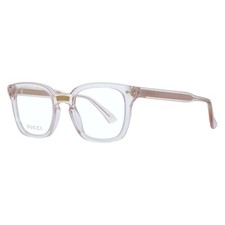Gucci Demo Square Unisex Eyeglasses GG0184O 013 50 GG0184O 013 50