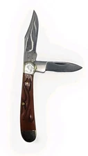 Frost Cutlery Genuine Worm Groove Pocket Knife - Grass Kickers Collector Series