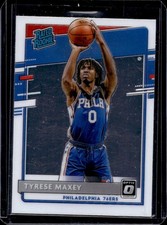 2020-21 Panini Donruss Optic Tyrese Maxey RC Rated #171 76ers Rookie