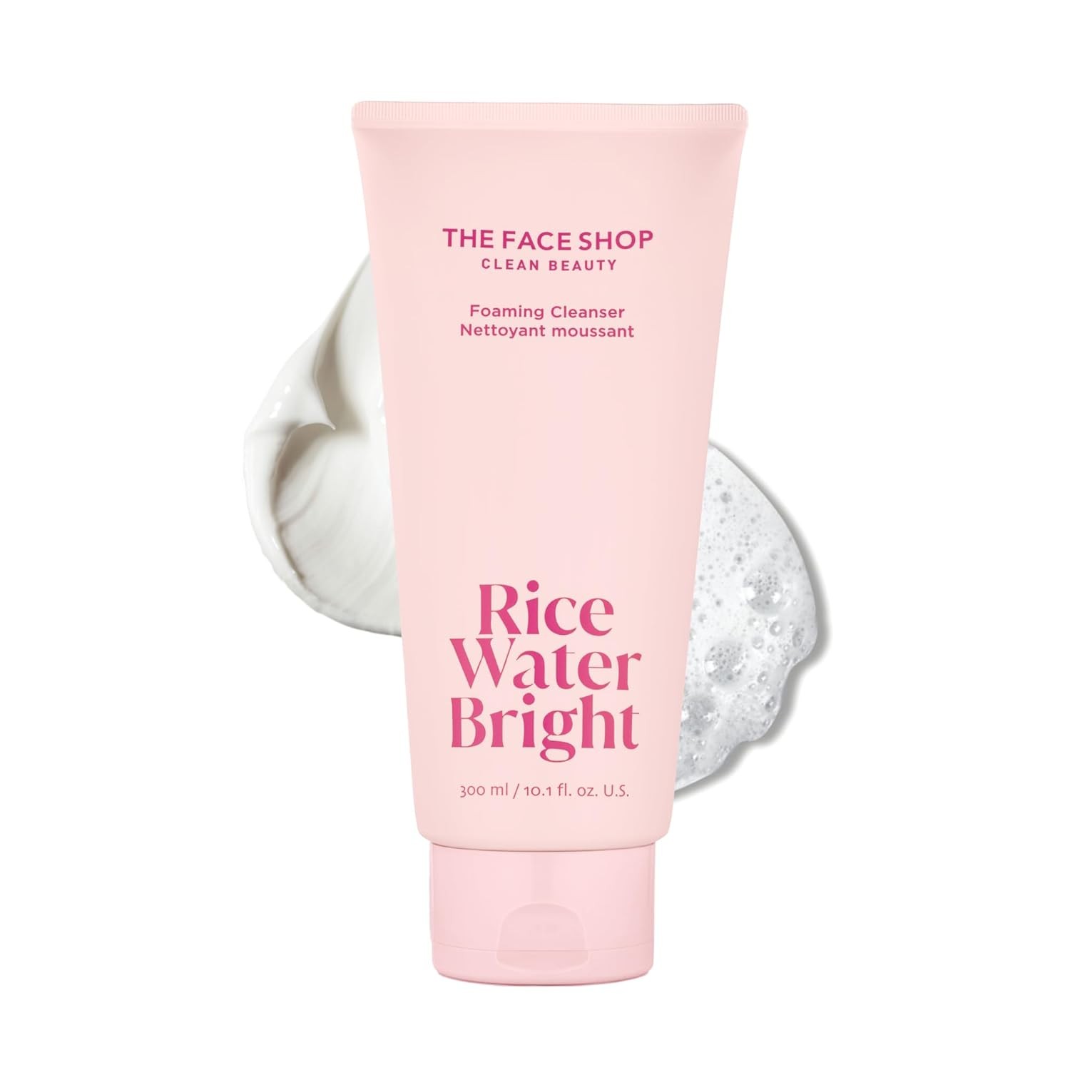 The Face Shop Rice Water Bright Foaming Facial 10.1 Fl Oz (Pack of 1)