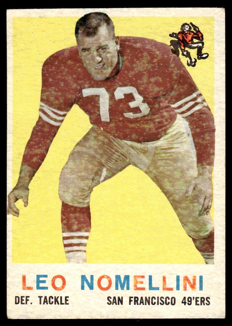 1959 Topps Leo Nomellini San Francisco 49ers #19