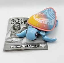 Little Live Pets Sea Turtle Rip Swirl Swim Interactive Toy Turtle Pink Manual