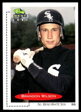 Brandon Wilson 1991 Classic Best #157 South Bend White Sox MLB READ FREE SHIP