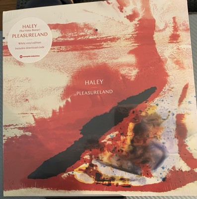 Haley Pleasureland Record White Vinyl Edition Rock 2018 RARE* Hype Sticker NEW *