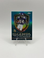 2025 Topps Chrome - Legends of the Gridiron Randy Moss #LOG-25 Teal /199