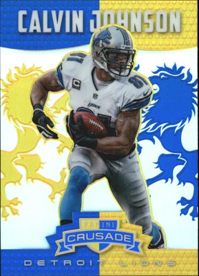 2014 Rookies and Stars Crusade Blue #33 Calvin Johnson - FB