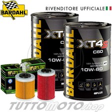 Tagliando KTM Duke 690 2017 2018 2019 / Kit Olio Bardahl XT4S 10W60 + Filtri