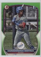 2023 Bowman Prospects Neon Green /399 Mairoshendrick Martinus #BP-55 e4j