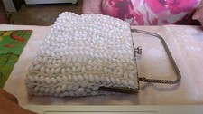 vintage made in Hong Kong iridescent kiss lock evening bag