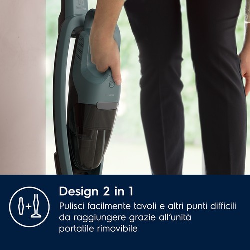 Electrolux Aspirapolvere Senza Filo 500 ES52CB18OG | Verde Oceano | Come nuovo - Foto 6 di 10