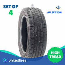 Set Of 4 Used 23555r19 Goodyear Reliant All-season 101v - 832 110ju