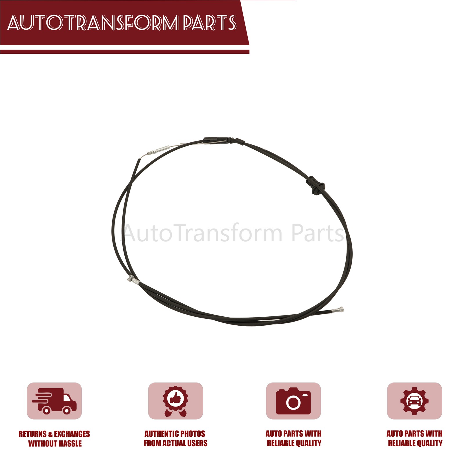 NEW Front Hood Unlock Cable Fit Bentley Continental GT GTC Flying Spur 3W0823531