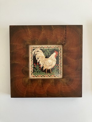 Claudia Hopf Scherenschnitte Framed Picture Kennebunk ME Rooster