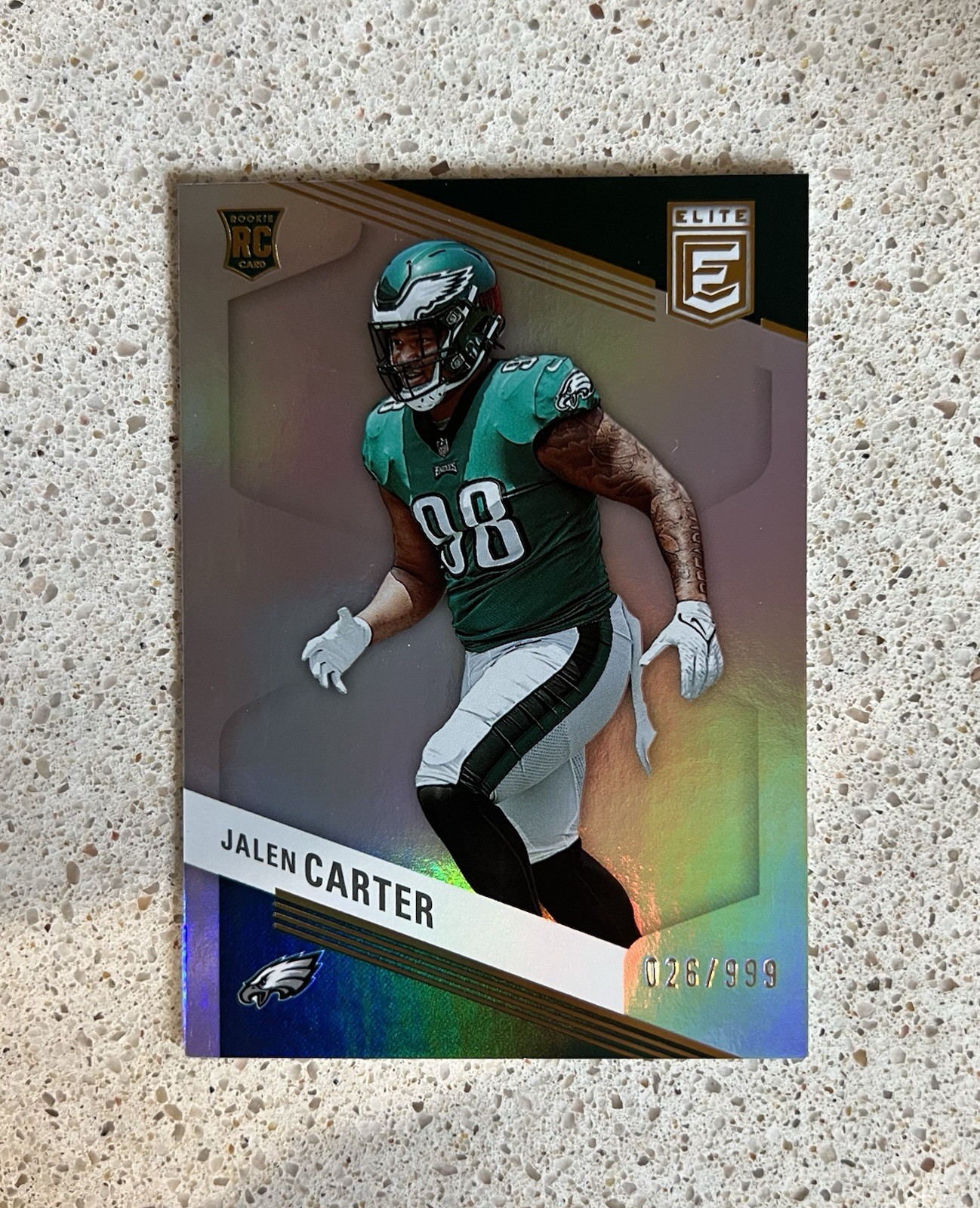 Jalen Carter 2023 Panini Donruss Elite Rookies /999 #148 Rookie RC