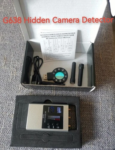 In Stock G638 Anti Spy Portabl Hidden Camera Detectot GPS Tracker Detector