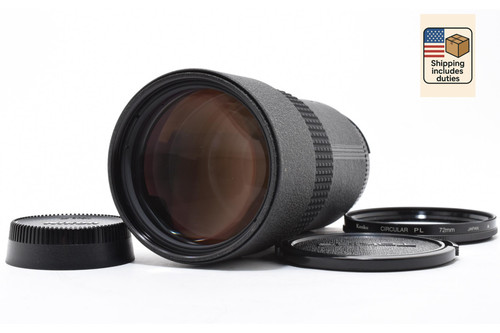 [MINT w/Cap] Nikon AF Nikkor 180mm f/2.8 ED Telephoto Lens F Mount JAPAN