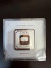 Geiger 50g Silver Bar AG 999 Security Line in Assay Serial Number BV678296