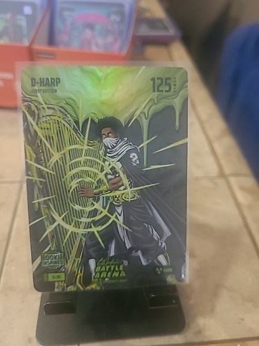 Bo Jackson Battle Arena D-Harp Green Slime Glow 1st Edition SL-95 Dylan Harper