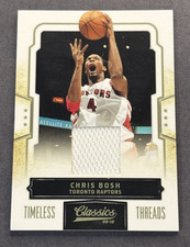 2009-10 Classics Chris Bosh Timeless Threads SN:008/199 GAME-USED #14