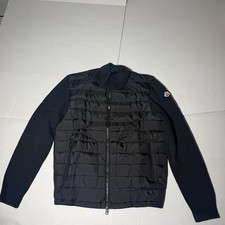Moncler Padded Zip-Up Cardigan Size Large