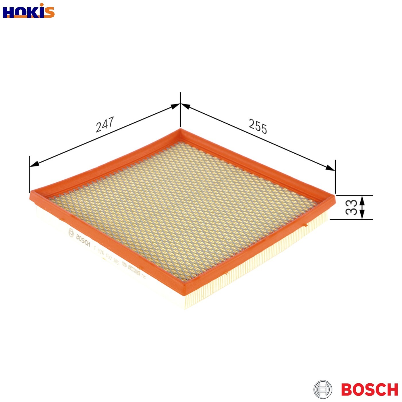 BOSCH F026400385 Air Filter Fits Chevrolet Cruze Orlando Opel Astra Vauxhall - Image 36