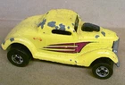 Vintage 1975 Mattel Hot Wheels '32 Ford Coupe NEET STREETER Yellow