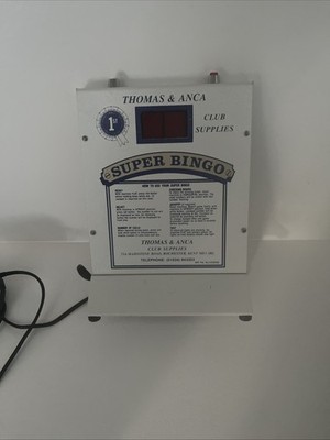 SUPER BINGOAUTOMAT Elektronische Zahlenwahl von Thomas & Anca T&A