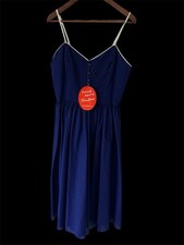 BNWT RARE Vintage 1970’s Trina Lewis Marjon Couture Dress Size 16