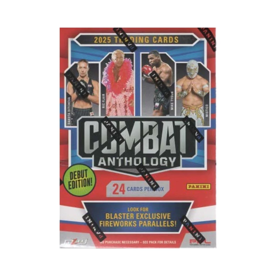 2025 Panini Combat Anthology 24Ct. Blaster Box | Factory Sealed - Image 4 of 4