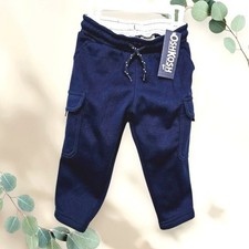 OshKosh B'gosh Kids Navy Cargo Pants 12 Months NWT