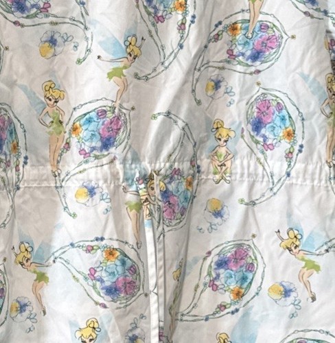 Tinkerbell Women’s Medical Scrubs XL short Sleeve V Neck 100% Cotton - Picture 5 of 6