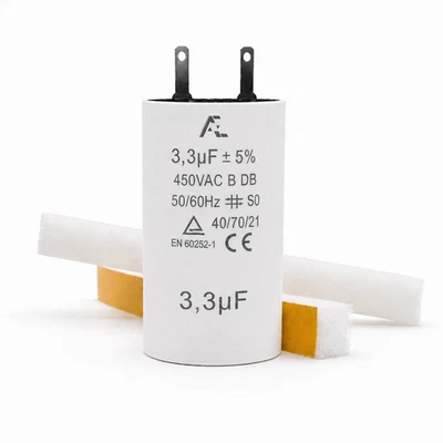 Condensateur 3,3μF 3.3uF pour moteur SOMFY volet roulant store - Photo 1/4