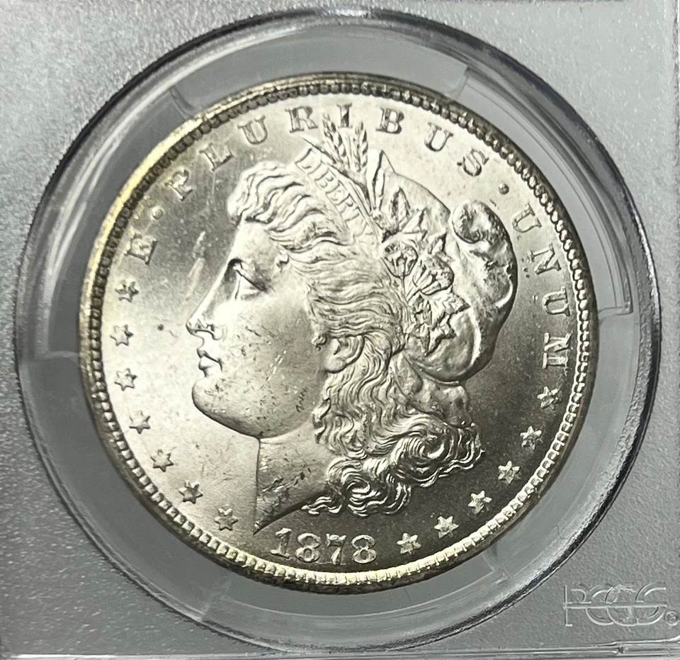 1878-CC $1 Morgan Silver Dollar PCGS MS64 CAC First Year Of Issue NEW LISTING - Image 3 of 4