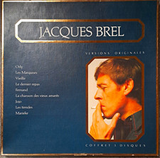 Jacques Brel   Versions Originales Box Set 3x...