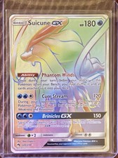 The Pokémon Company Suicune GX Secret Rare Holo Lost Thunder 220/214 ENG