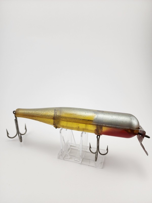 Vintage Bob Pond Atom Glitter Saltwater Striped Bass Surf Fishing Lure 