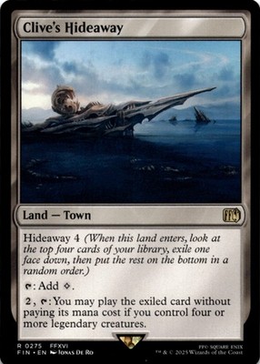 MTG Clive's Hideaway Normal NM FINAL FANTASY Magic 275