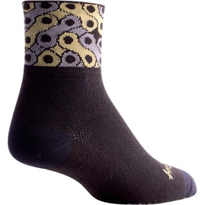SockGuy Classic Links Socks - 3 inch, Black, Large/X-Large LINKS L