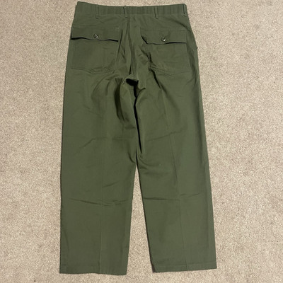 Vintage OG 507 1980s Military Pants Utility Trousers Army