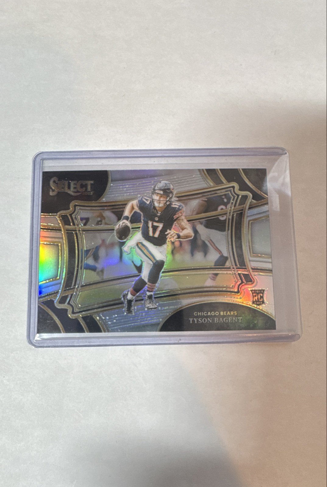 2023 Panini Select - Field Level Tyson Bagent #316 Silver Prizm (RC)