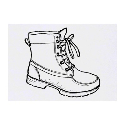 Temporäre Tattoos/Transfers ''Work Boot'' (TO00075383)